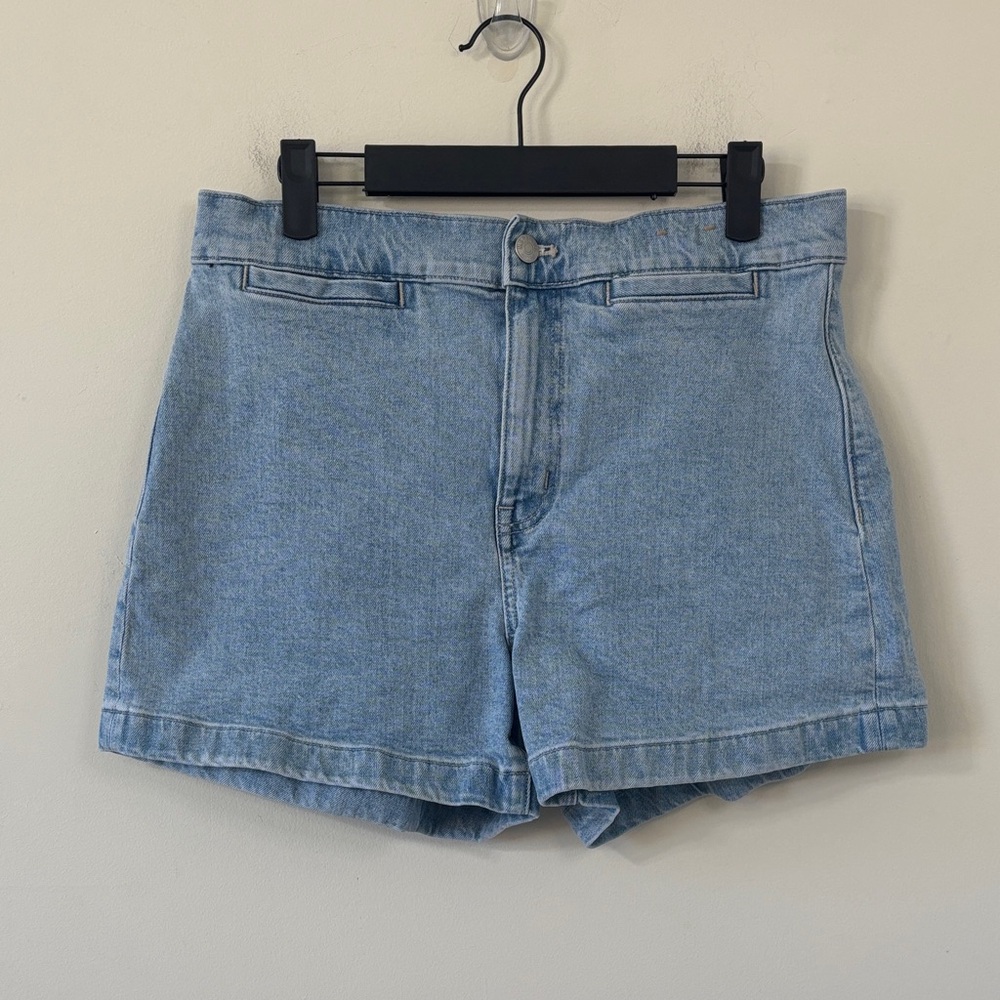Madewell The Denim Emmett Short Patch Pocket Edition Kieran Wash Size 28 - Picture 3 of 11
